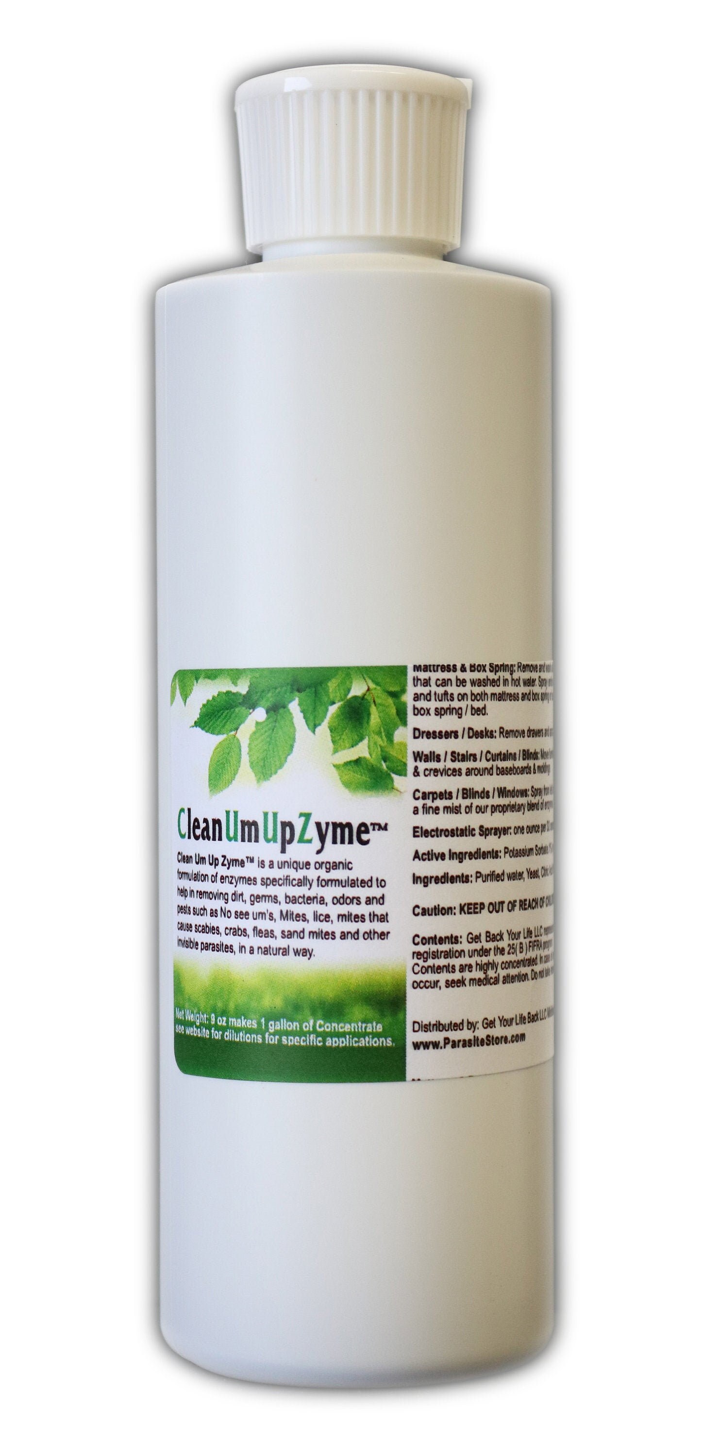 Clean Um Up Zyme Super Concentrated Enzymes 9 Oz Etsy