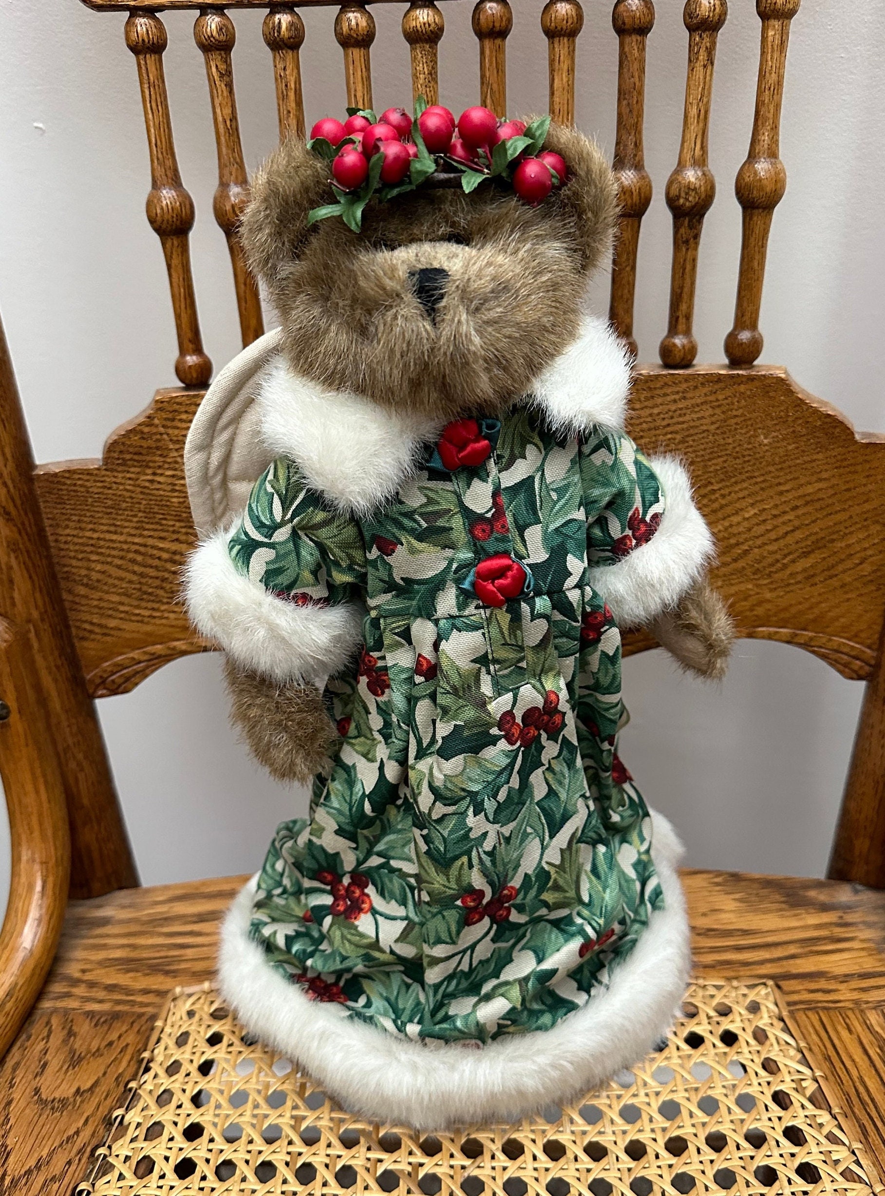 Longaberger BOYDS Holly Beary Tree Topper