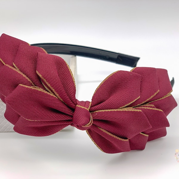 Side big knotted bow headbands for women , Knotted bow headband , headbands for women,  headbands for girls , fashion headband