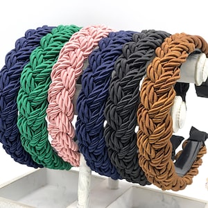 Braided headbands for women, Shinny braided headbands, headbands for women, headbands for girls, fashion headbands