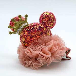 Glitter Crown hair Clips, Princess hair clips ,  Crown hair Clips,  Birthday Hair Clips ,  toddlers hair clips , girls hair clips