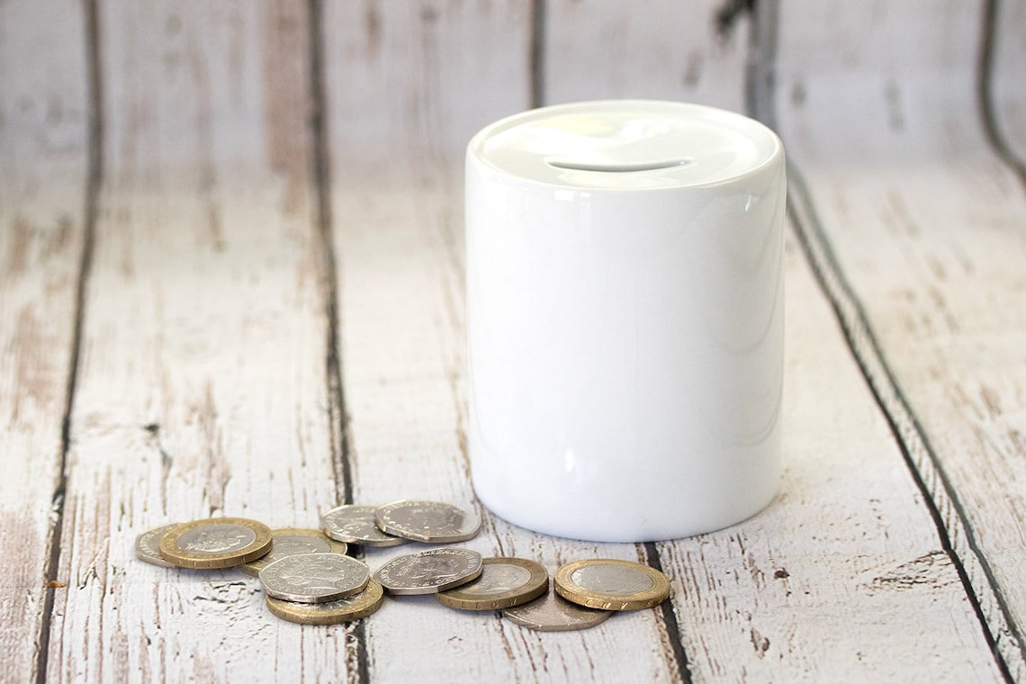 Ceramic Money Box Customizable Coin Box Office Gift Tip Etsy