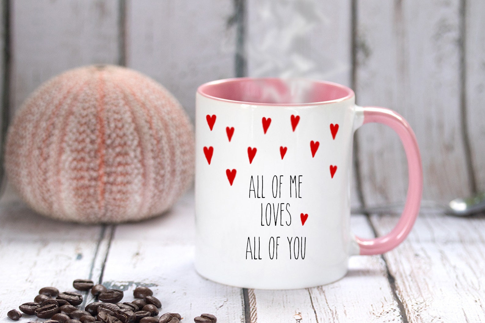 Love Mug, Valentines Coffee Mug, Personalized Mug, Love Gift for Her ...