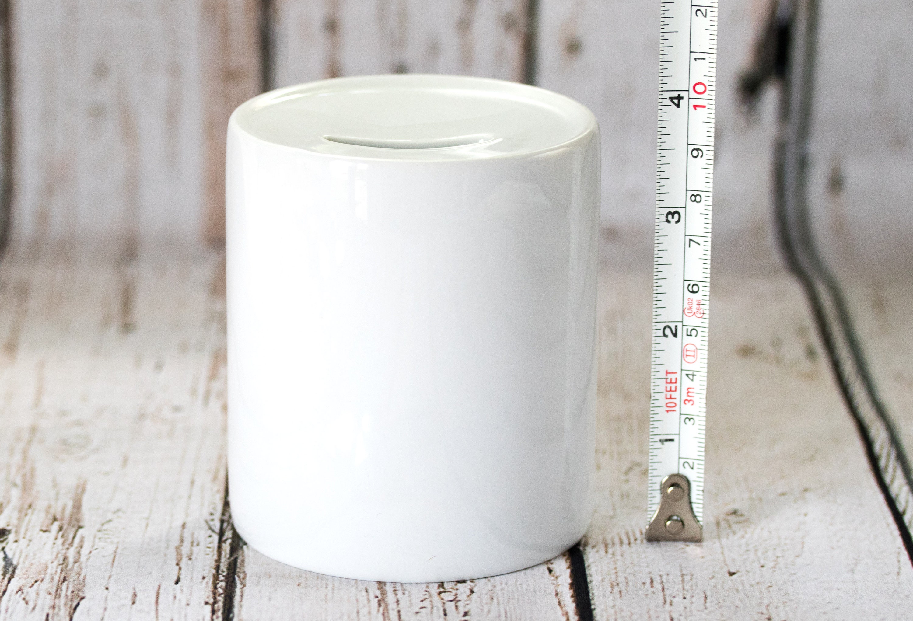 Ceramic Money Box Customizable Coin Box Office Gift Tip Etsy