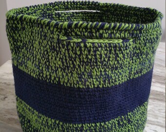 Large Crochet Basket - Storage Basket - Toy Storage Bag - Home Storage - Basket Organizer - Home Décor