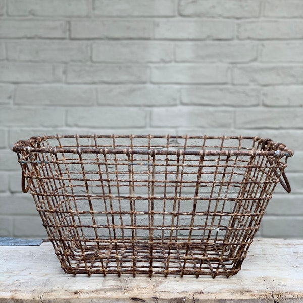 Wire Basket Etsy