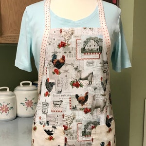 Catalana Cotton Apron Front