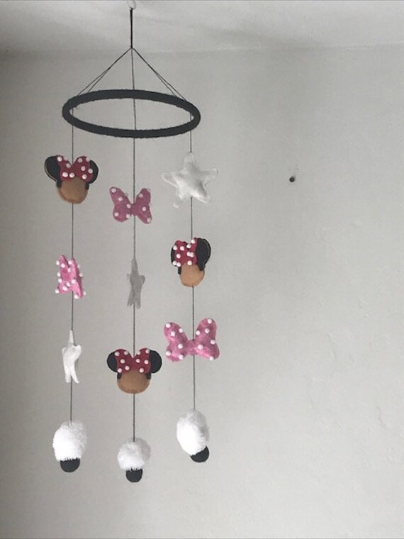 minnie mouse baby mobile