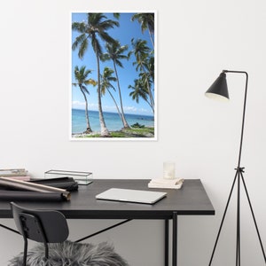 Palm Tree Print Palms Print Wall Art Beach Wall Art Ocean Print Printable Wall Art Large Wall Art Prints Coastal Decor Palm Trees
