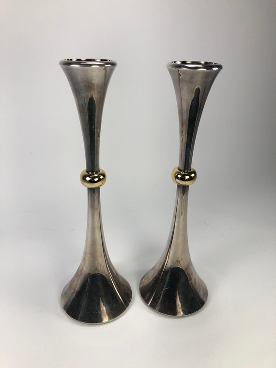 Vintage Denmark Candle Holder JHQ Jens Quistgaard Mid Century Modern