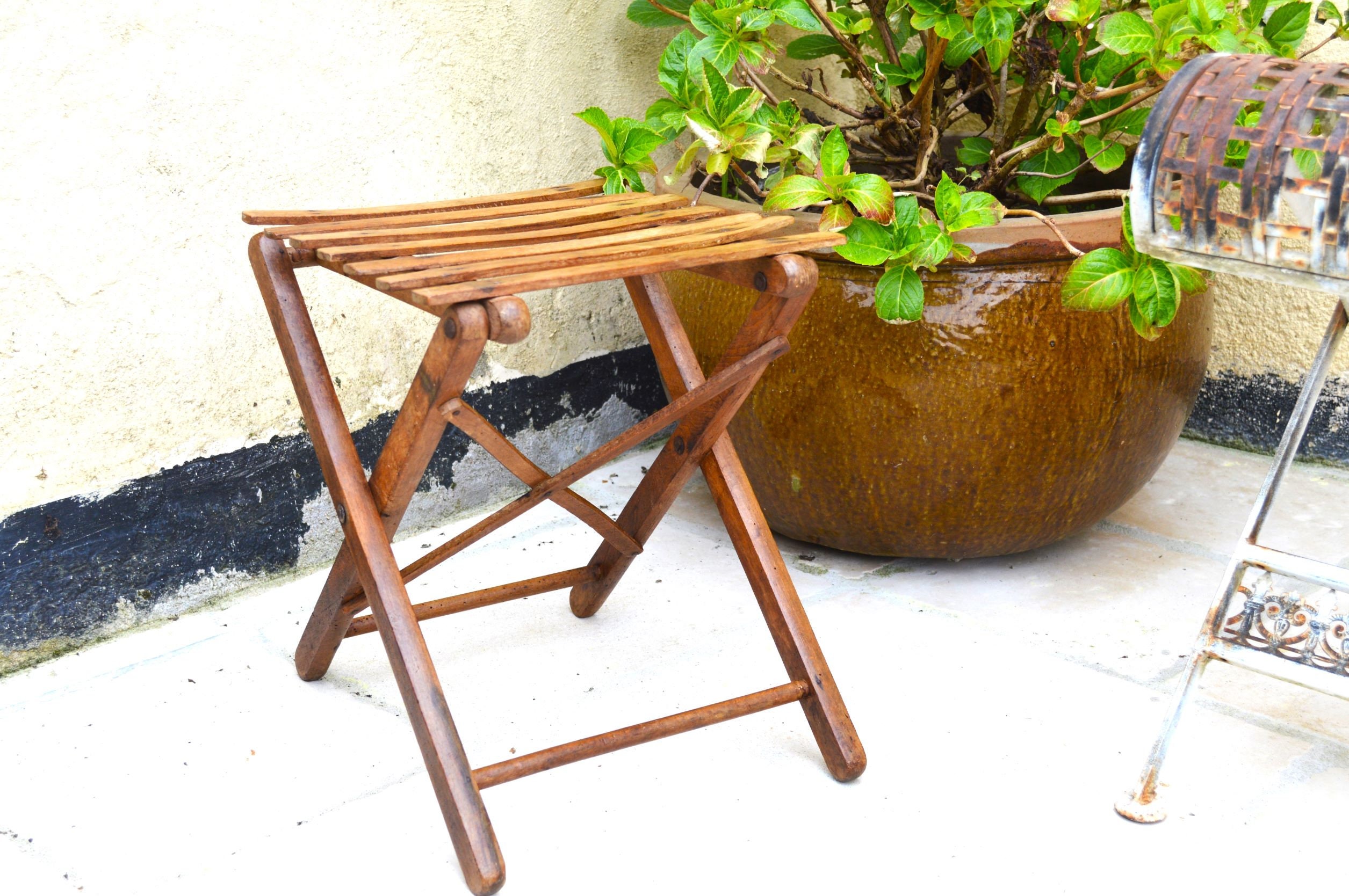tabouret Pliant Vintage,