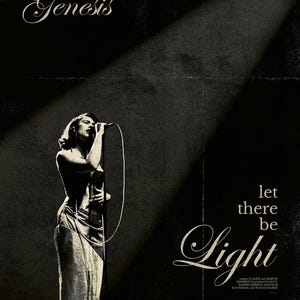 RAYE - Genesis Poster / Stampa artistica musicale / Stile concerto vintage / Download digitale / Arte murale stampabile