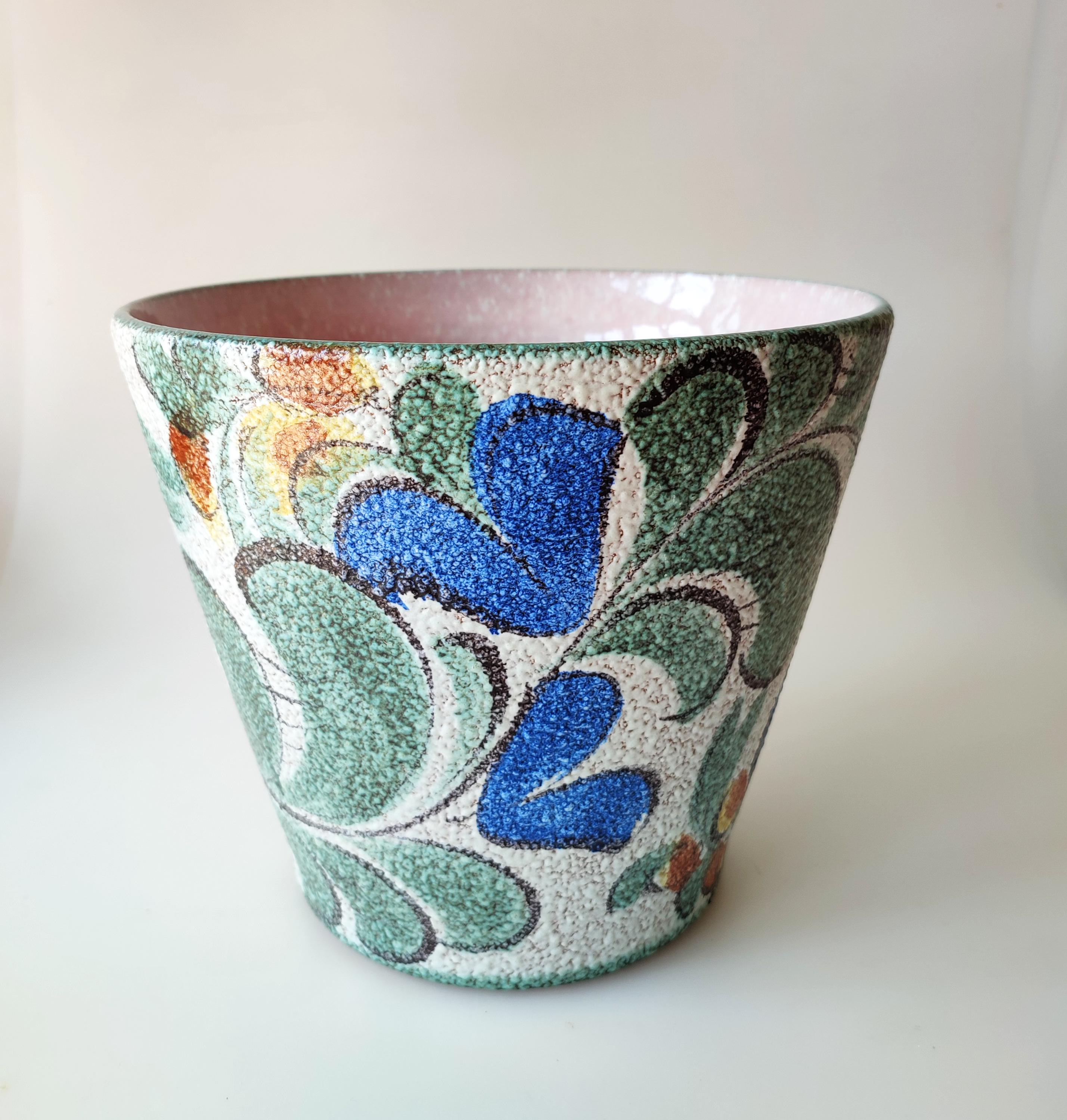 Ruscha_「Enzian」_320/3 Vintage Collectors Item Tall Vase Ruscha Enzian 320/4 50s - Etsy