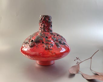 Vintage Vase by SCHEURICH No. 401-20 / Fat Lava / West German