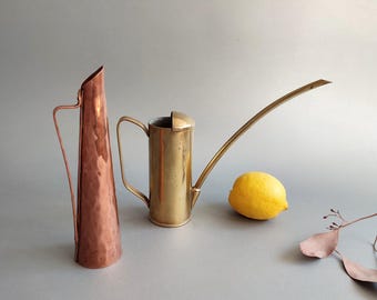 ヴィンテージ真鍮じょうろ 1L、サボテンじょうろ - Etsy 日本