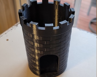 Dice Roller Castle - Dice Organizer - Dice Storage - Kids Dice Helper - Dice Tower