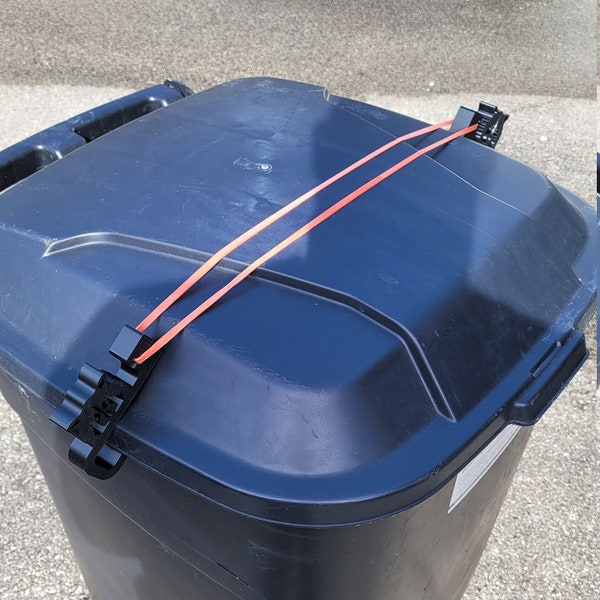 Garbage Can Animal Lock Etsy