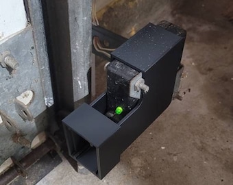 Garage Door Sensor Shade, Cover - Telescoping Sleeve - Sensor Light Solution - Light Block for Sensor