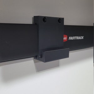 Houder voor wandmontage Prullenbak - Compatibel met Rubbermaid Fastrack-systeem - muurophangsysteem voor prullenbak (set van 2)