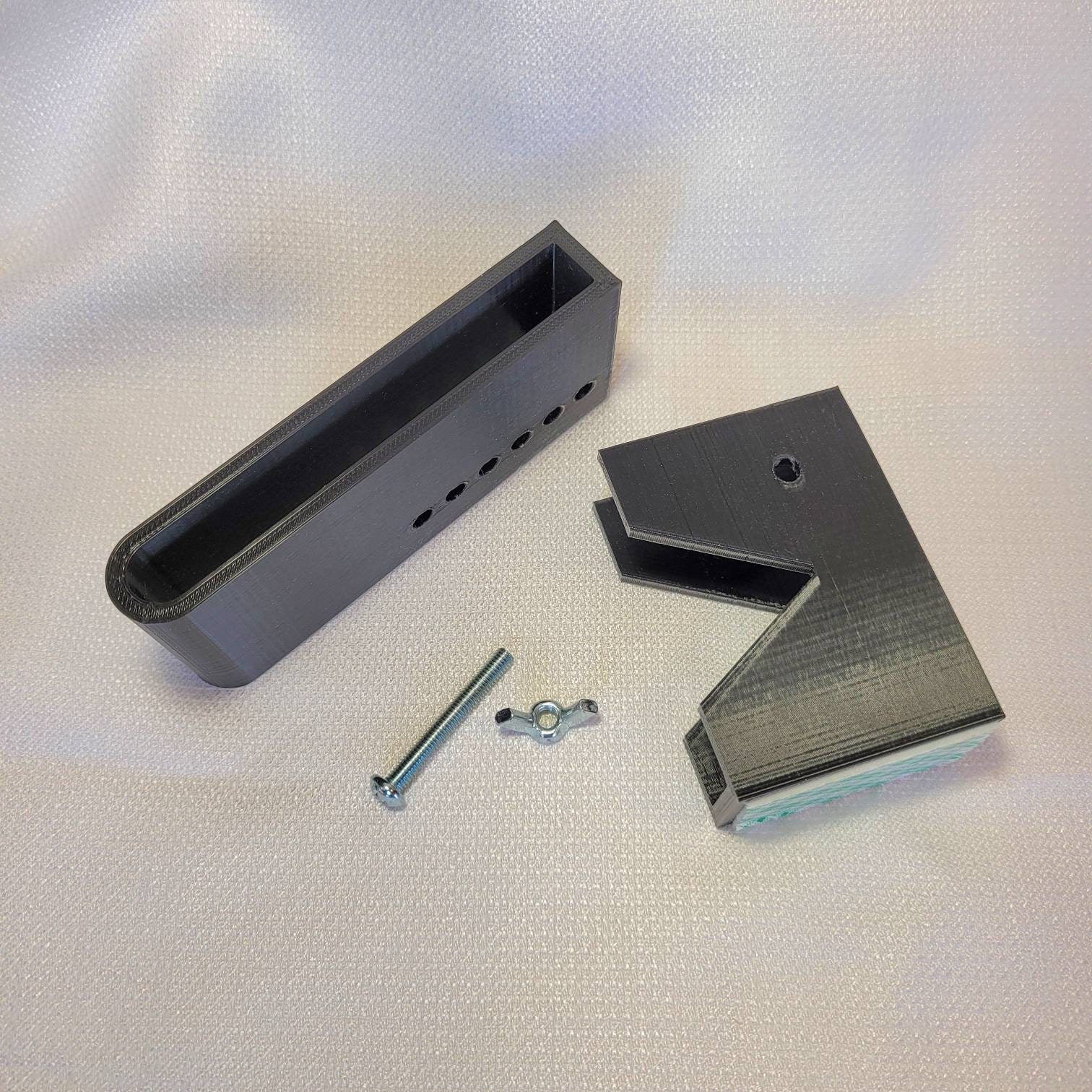 Soporte Para Sensor De Puerta De Garaje - Montaje Fácil, Material ABS, Compatible Con La Mayoría De Sistemas De Alarma