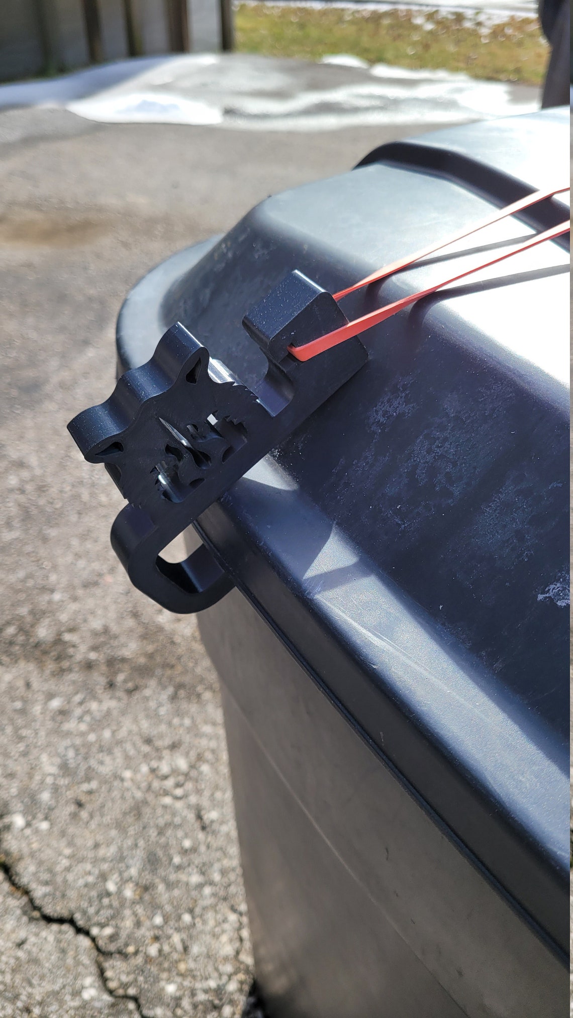 Lock for Garbage Can Critter Control Raccoon Lock Trash Etsy