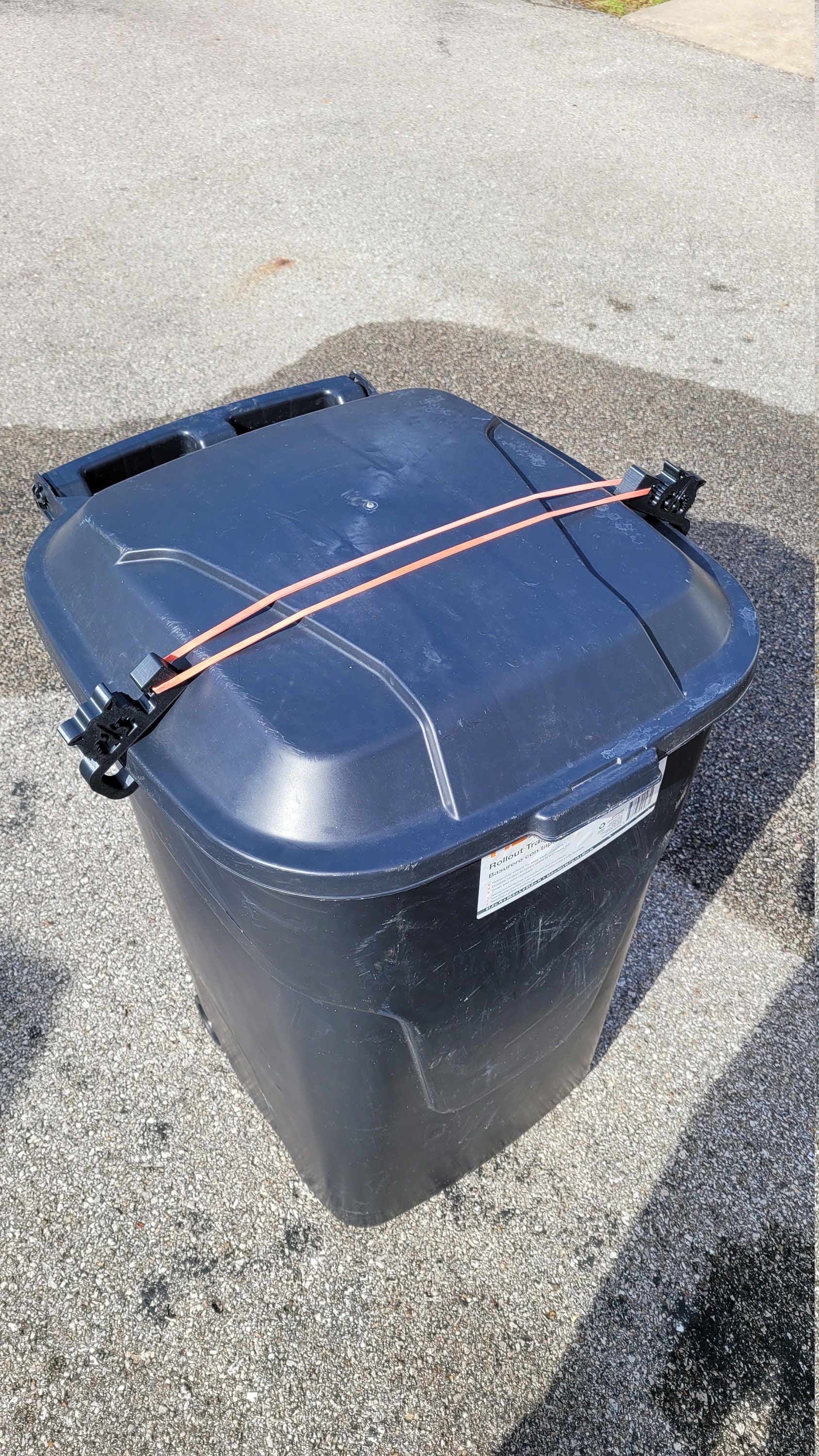 Lock for Garbage Can Critter Control Raccoon Lock Trash Etsy