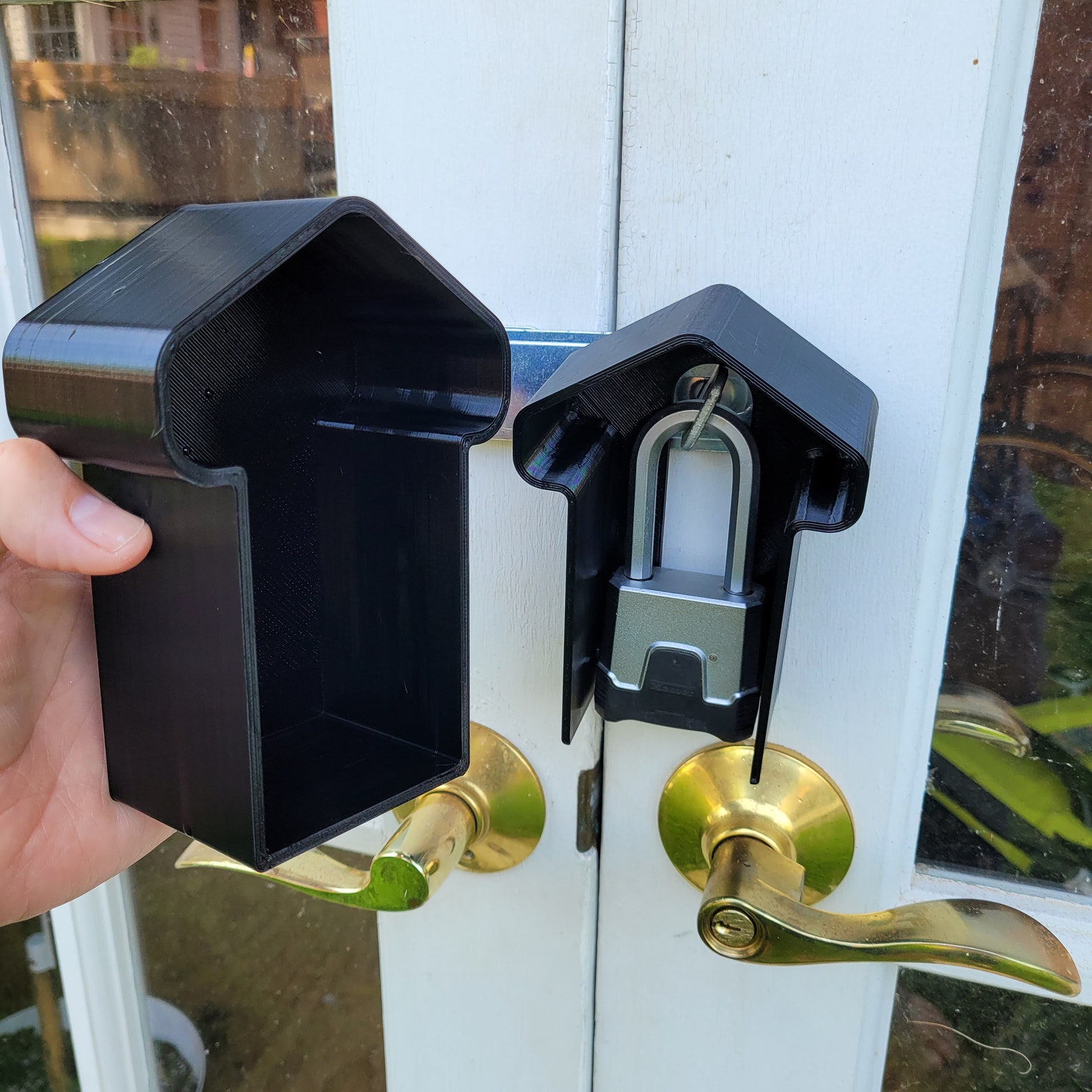 Rain Guard for Padlock Lock Protector Padlock Weather Shield Etsy