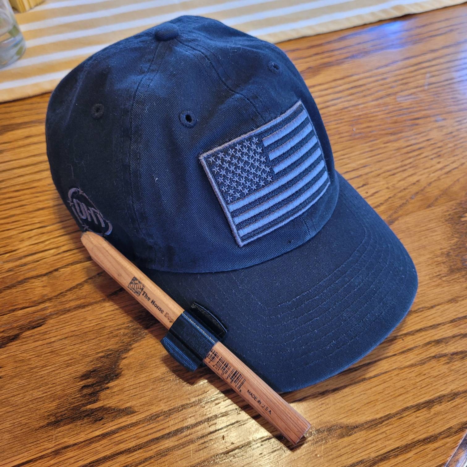 Carpenter Pencil Holder for Cap Construction Organizer Hat Pencil Clip