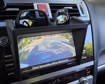 Shelf Sun Shade for 2018 Subaru Outback -Condiment Holder - Sunglasses Holder, Screen Sun Shade -  Car Shelf - Phone Holder