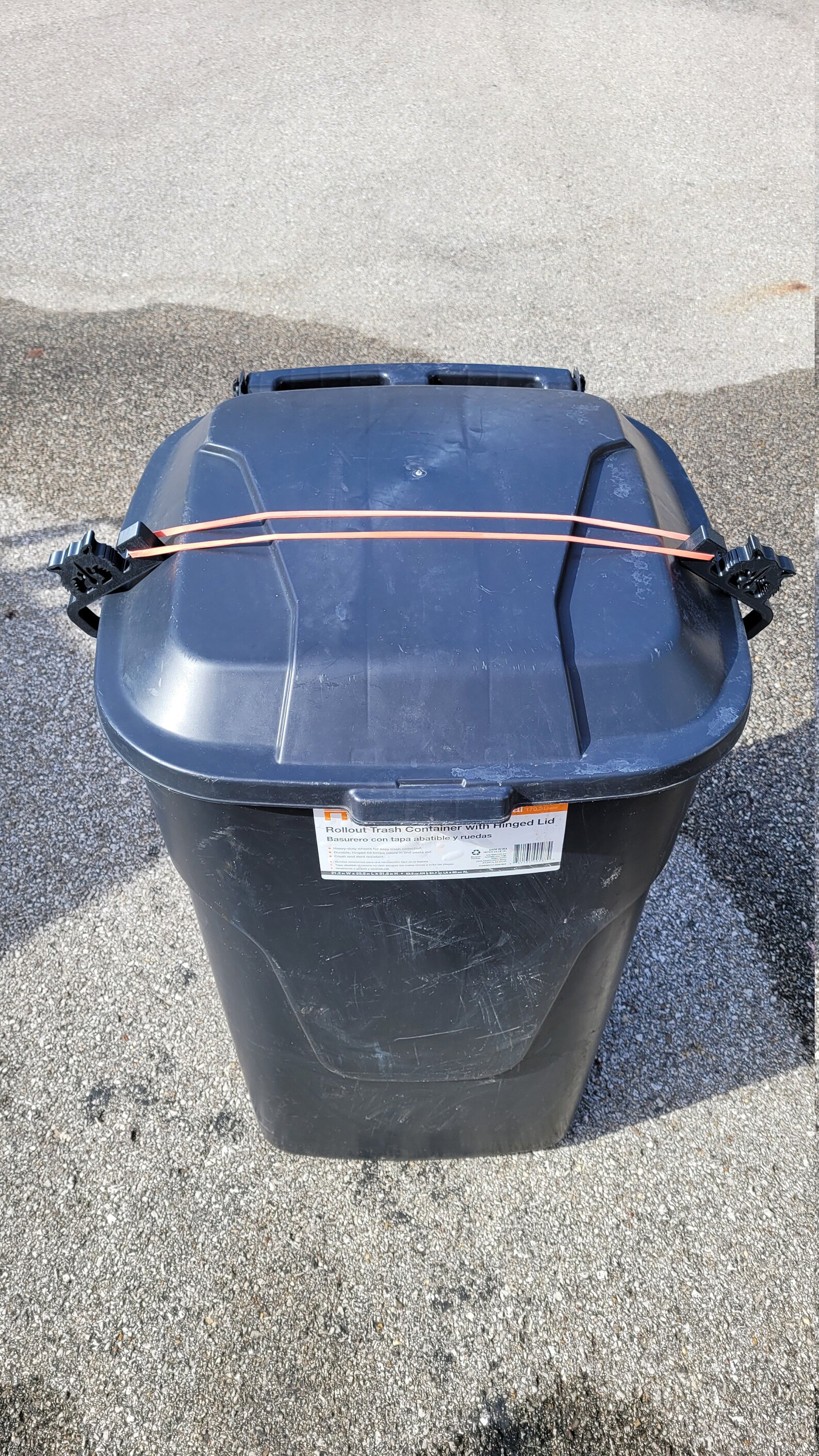 Lock for Garbage Can Critter Control Raccoon Lock Trash Can Lock