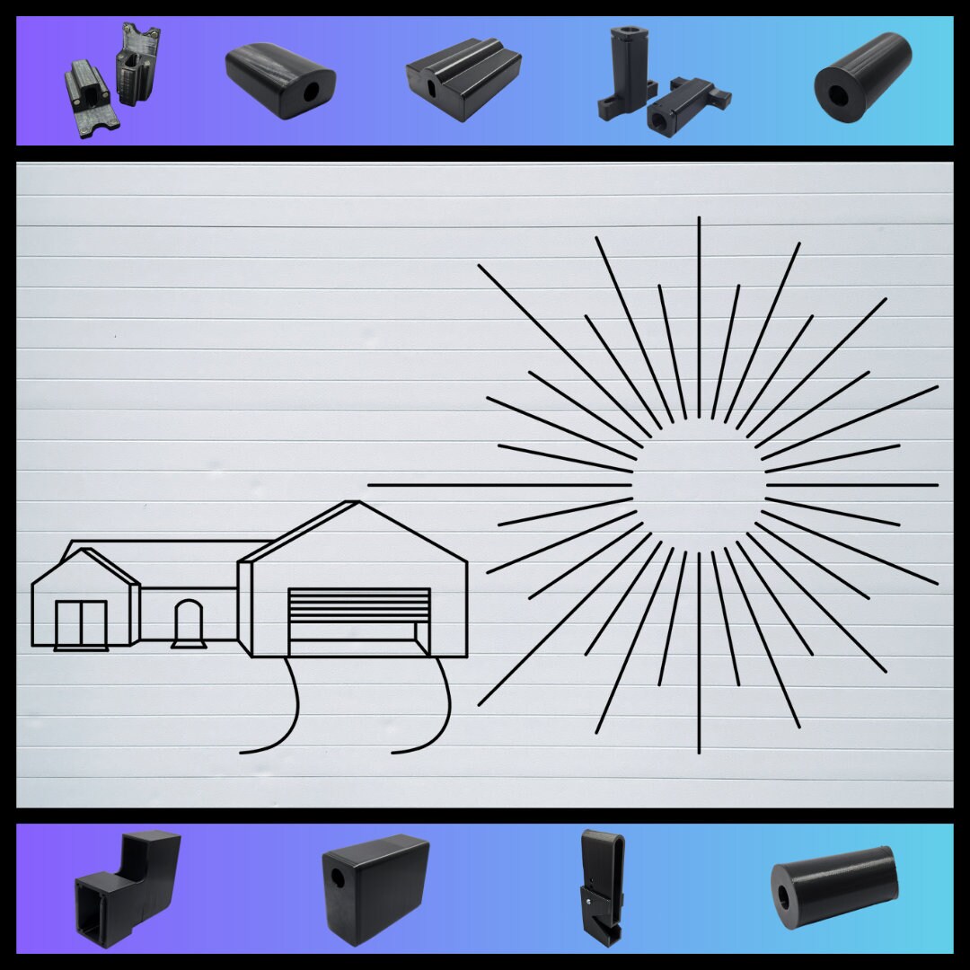 Garage Door Sensor Shades All Brands Choose Your Sensor Model Etsy