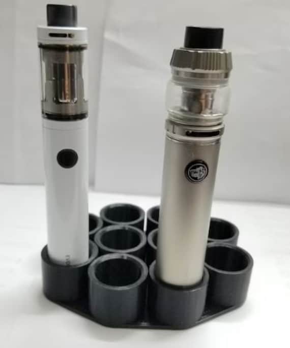 e cigarette holder stand E-cig - Vape Holder - E-cigarette Holder - (5) 22mm and (5) 26mm Holes