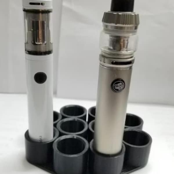 E-Cig - Vape Halter - E-Zigarette Halter - (5) 22mm und (5) 26mm Löcher