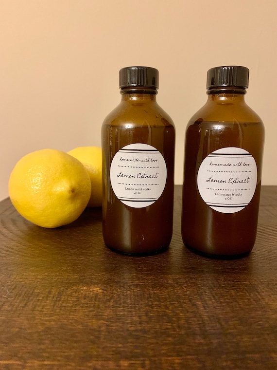Homemade Lemon Extract