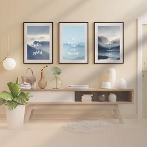 Affirmations Poster Bundle (Digital, Set of 3) Print Instantly