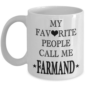 FARMAND, Danish Dad, Danish Father Mug, Danish Dad Gift, Gift for Danish Father, Gift for Danish Dad