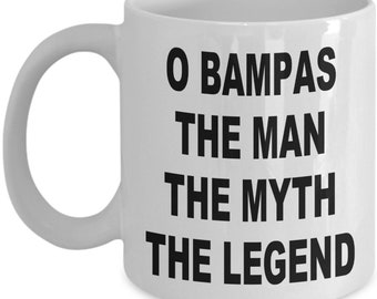 O BAMPAS, Greek Dad, Greek Dad Mug, Greek Father, Greek Father Mug, Gift for Greek Dad, Gift for Greek Father