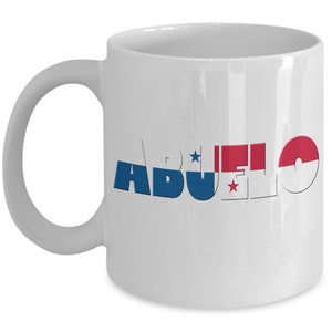 ABUELO, Panamanian Grandfather, Panamanian Grandfather Mug, Panamanian Grandfather Gift, Panama Grandfather, Panama Grandfather Mug
