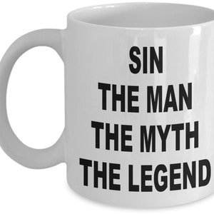 SIN, Korean Dad, Korean Dad Mug, Korean Father, Korean Father Mug, Gift for Korean Dad, Gift for Korean Father