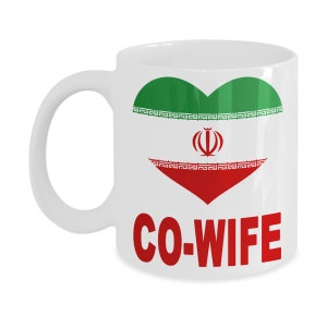 HAWU, Persian Co-Wife, Persian Co-Wife Mug, Hawu Gift, Hawu Mug, Gift for Hawu, Mug for Hawu, Gift for Persian Co-Wife
