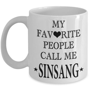 SINSANG, Korean Dad, Korean Dad Mug, Korean Father, Korean Father Mug, Gift for Korean Dad, Gift for Korean Father