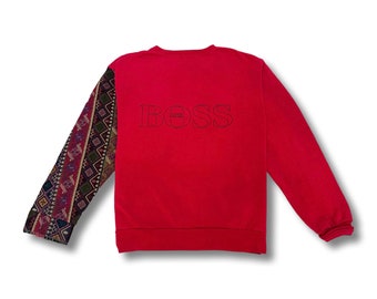 Reworked Nike Sweatshirt Grey