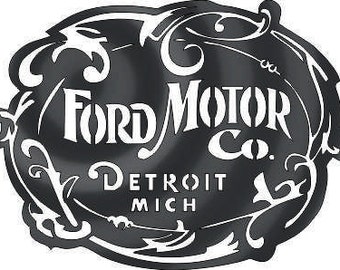Señal de Ford Motor en formato vectorial digital (.ai, .svg, .jpeg, .dxf)