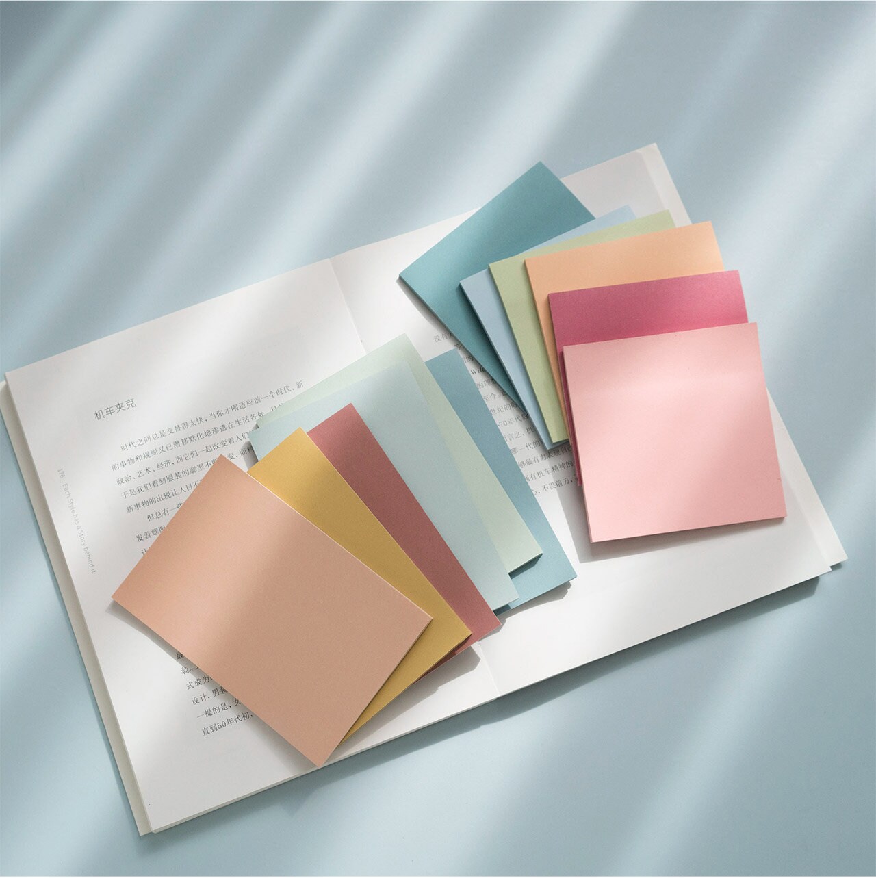 solid color large sticky notepad | 6 color combo sticky notes | stick…