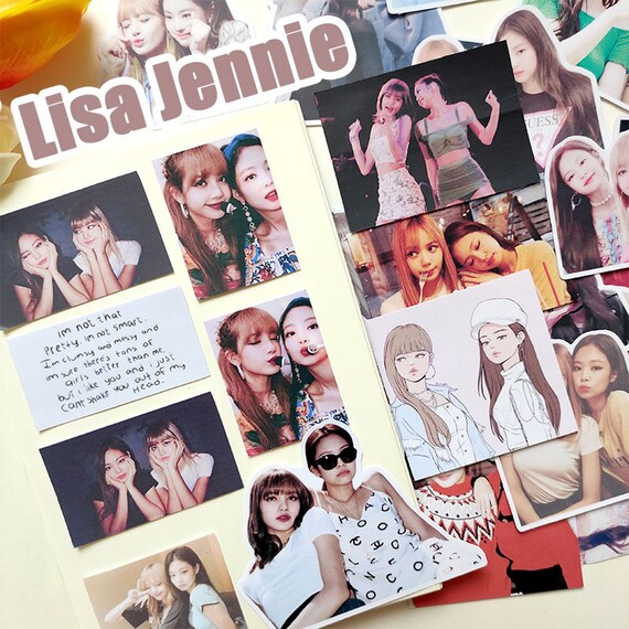 Blackpink Stickers Lisa Jennie Sticker Kpop Sticker Roseanne Etsy