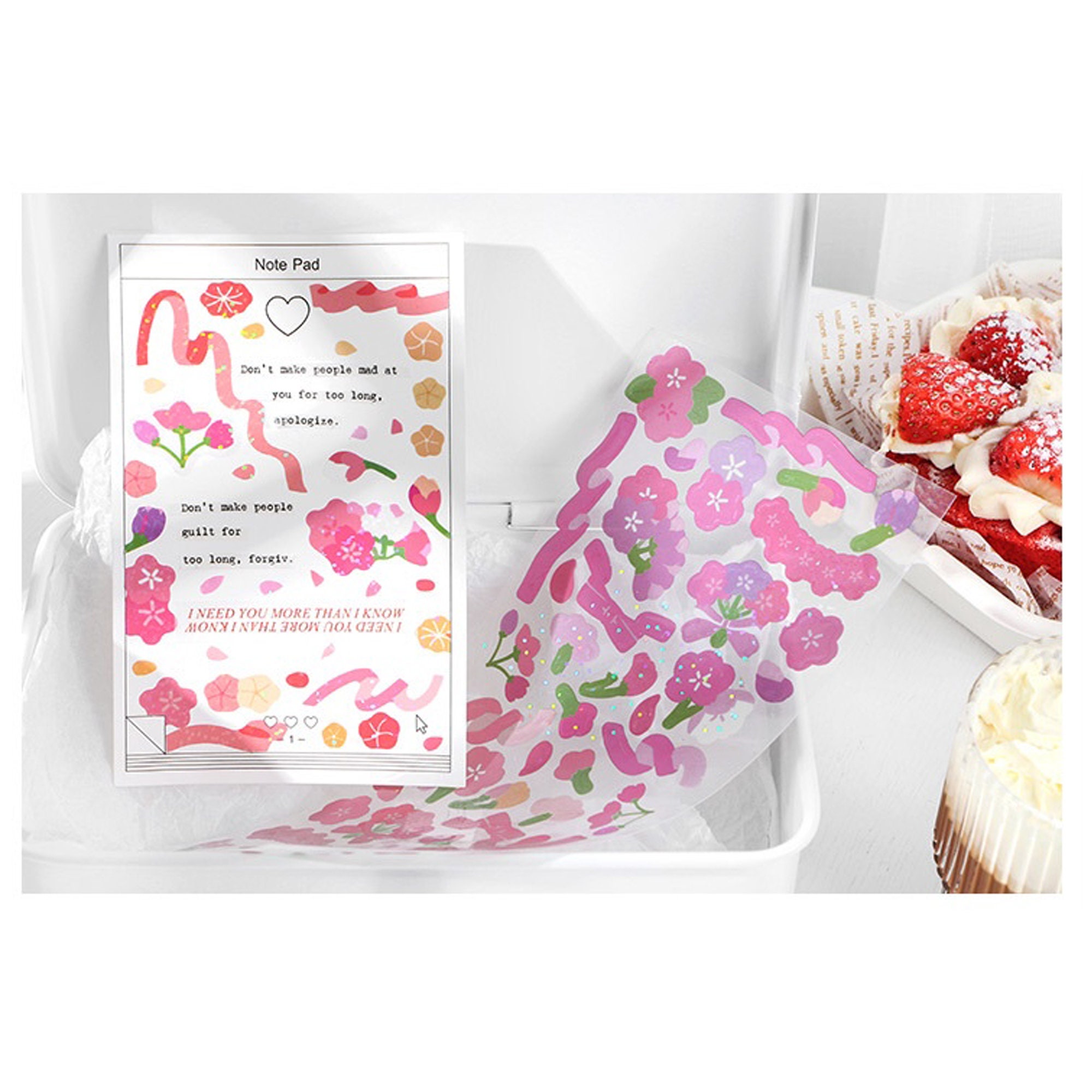 Flower Deco Stickers | Frame Decoration Flower Stickers Ling Bling ...