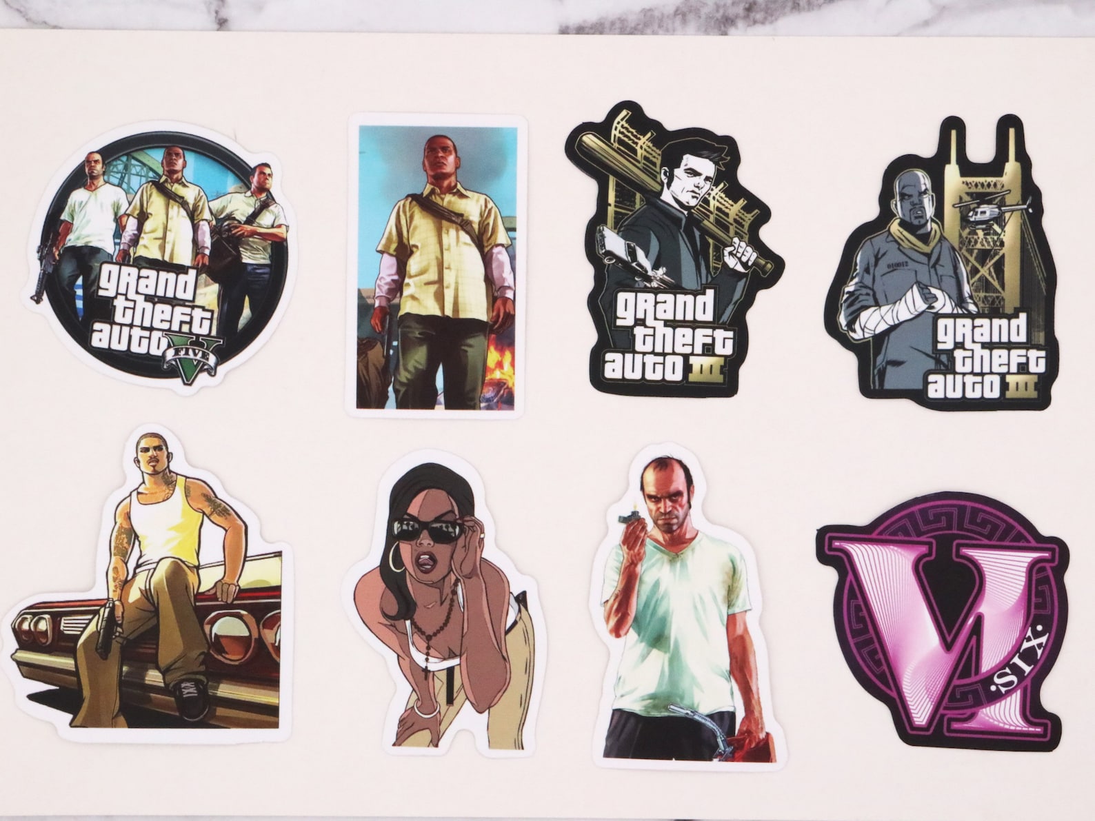 50 pcs/lots Grand Theft Auto V stickers game stickers Etsy
