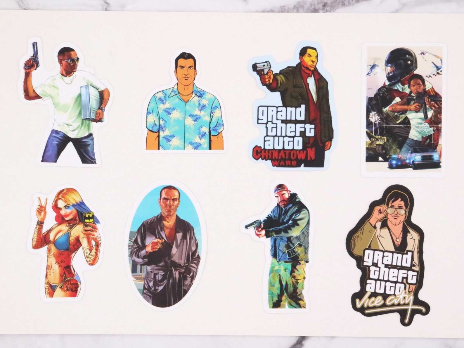 50 pcs/lots Grand Theft Auto V stickers game stickers Etsy