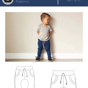 Joggers - PDF Sewing Pattern