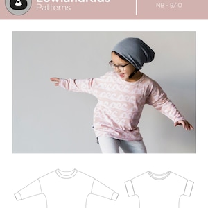 Dolman Tee - PDF Sewing Pattern